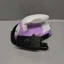 Mini Heat Press Small Iron Portable Heat Press Machine Mini Craft Iron with Charging Base Accessories for DIY T-Shirts, Shoes, Bag and Hats Heat Transfer Vinyl Projects (Light Purple)