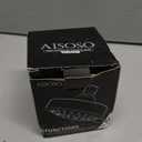 Aisoso Shower Head High Pressure Rain Fixed Showerhead 5-Setting with Adjustable Metal Swivel Ball Joint - Relaxed Shower Experience Even at Low Water Flow & Pressure (4.1 Inch-1PC, Chrome)