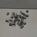 BUMACO 40Pcs Chair Leg Floor Protectors Chair Leg Protectors for Hardwood Floors Silicone Pads Covers to Protect Floors Universal L Clear Fit (1-5/16"~2")