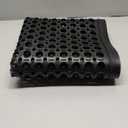 Yesland Rubber Door Mat 36 x 24 Inches, Durable Restaurant Kitchen Non-Slip Bar Drainage Utility Floor Mat, Ideal Entry Way Doormat for Home and Garden & Indoor Outdoor Wet Area (35"L x 23"W x 0.5"Th)