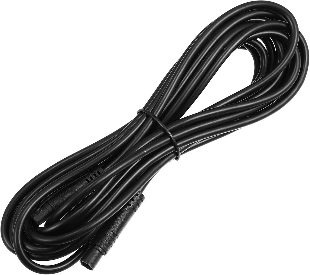 X AUTOHAUX 6 Pin 13.12ft 400cm Backup Camera Extension Cable Dash Camera Cord Wires Car Rear View