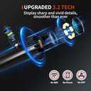 NIDAGE Dual Lens Borescope Inspection Camera 1920P HD Endoscope Camera with Light Waterproof Industrial Endoscope 11.5FT Flexible Snake Cam with 4.3'' IPS Screen, Mechanic Scope Cam Gift for Men