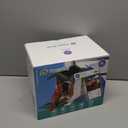 Happy Birdy Smart Bird Feeder with Camera - 2.5K HD Video, Wild Bird Feeder with Wall Mount & Pole Strap Kit, Free AI App IDs 10K+ Birds, Solar Power Panels, Infrared Night Vision, Weatherproof IP67