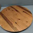 21" Acacia Wood Lazy Susan, Wood Turntable Organizer, Tray for Cabinet, Pantry, Countertop, Table Organization, Durable, Sturdy and Easy to Clean