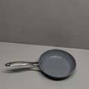 GreenPan Valencia Pro Hard Anodized Healthy Ceramic Nonstick 8" Frying Pan Skillet, PFAS-Free Cookware, Stainless Steel Handle, Induction Suitable, Dishwasher Safe, Oven Safe, Gray