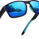 Sports Polarized Sunglasses for Men Women UV Protection Unbreakable Driving Running Fishing Hiking Sun Glasses