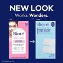 Bior Nose+Face Blackhead Remover Strips, Deep Cleansing Strips for Nose, Chin, or Forehead, Instant Blackhead Removal and Pore Unclogging, Oil-free, Non-Comedogenic Use, 14 Count
