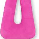 Travel Pillow, Travel Pillow for Kids, Sleeper Hold Pillow Travel, Removable U-Shaped Pillow for Adults and Children to Support Head and Body in The Back Seat of Long Car Trips (Rose Purple)