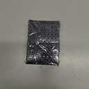 2 x KashoClean Playing Cards, Waterproof Plastic Playing Cards, Easy Shuffling Black Gold Pattern Durable Deck of Cards for Water Card Games and Party - Black