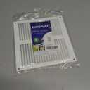 Vent Systems 8" x 8" Inch (Overall Dimensions) - White - Air Vent Cover Metal Air Return Grill with Built in Pest Guard Screen HVAC Vent Duct Cover for Home Improvement