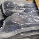 Overmont Collapsible Wagon Cart with Wheels - 180L Foldable Heavy Duty Wagon with Big All-Terrain Wheels - 330Lbs Weight Capacity with Side Pockets for Camping Sports Garden Grocery Shopping Blue (Navy)