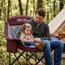 Overmont Oversized XL Camping Chair for Adults 500 lb Support, 23 inches x 22 inches x 37 inches