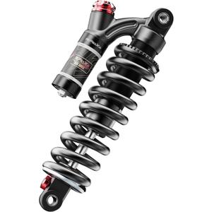 Rear Shock Rebound/Compression Damping Adjustment Rear Shock Absorber Aluminum Alloy Coil Spring 750 lbs for MTB Bike/E-Bike/Scooters (210mm)