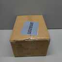 famiware Star Cereal Bowl Set, Soup Bowls Set of 6, Double Reactive Glaze, Stackable, 23 oz Deep Bowls Suitable for Popcorn, Oatmeal, Dessert - Dishwasher and Microwave Safe, Matte Dark Charcoal