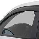 WellVisors Window Visors Wind Deflectors Compatible with Fiat 500 500c 500e 2012-2019 Premium Series Rain Guards 3-847FA001