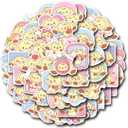2 x 50pcs Pompompurin Stickers for Girl Water Bottle, Cute Sanrio Cartoon Dog Waterproof Vinyl Decal for Teen Adult Kids Phone Computer Notebook Laptop Travel Case Guitar Skateboard Scrapbook, 2 - 3.5 inch