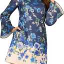 Adrianna Papell Printed A-Line US16