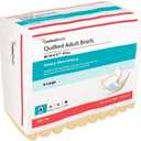 Cardinal Health Quilted Adult Briefs, Wings Ultra with BreatheEasy Technology, Extra Heavy Absorbency, X-Large - Case of 60 (XL)