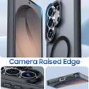 Vizvera for Galaxy S26 Ultra Case with Magnetic, [MagSafe Wallet RFID Blocking Card Holder][PU Leather] Full Body Matter Shockproof Silicone Phone Case for Galaxy S26 Ultra 6.9" 2026,
