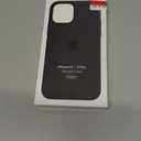 Apple iPhone 12 and iPhone 12 Pro Silicone Case with Magsafe - Black