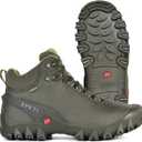 XPETI Men's TERRA Mid Hiking Boot (10.5, Olive)