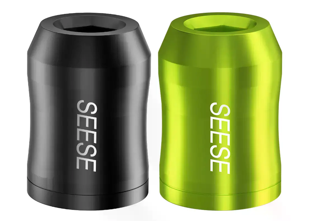 SEESE Strong Magnetic Screw Ring: 1/4 Inch/ 6.35 mm Universal Magnetic Screw Holder - Removable Magnetic Screwdriver Drill Bit Holder for Hex Screwdriver and Power Bits