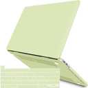 IBENZER Compatible with MacBook Pro 13 Inch Case M2 M1 2026 2025 2024 2023 2022 A2338 A2289 A2251 A2159 A1989 A1706 A1708, Hard Shell Case & Keyboard Cover for Mac Pro 13, Wasabi Green,T13WSB+1