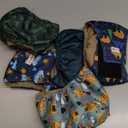 5 Pack Dog Diapers Male, Premium Belly Bands for Male Dogs, High Absorbing Male Dog Pee Wraps for Doggie in Incontinence or Excitable Urination and Training, S (Animal)