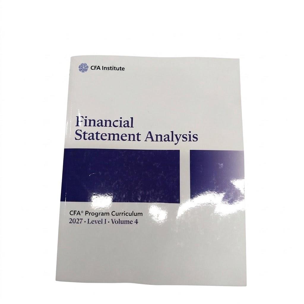 2027 CFA Program Curriculum Level I, Volume 4: Financial Statement Analysis by CFA Institute (Author)