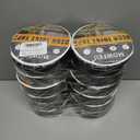 Deck Joist Tape 1-5/8''50', 12 Pack Weather-Resistant Joist Tape for Decking, Waterproof Seal Antiseptic Butyl Joists Tape,Self-Adhesive Flashing Joists Tape for Wood Decks Beams Roof