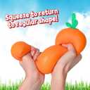 Toymendous Squishy Carrot Jumbo 11.5 Inch Squishy Vegetable | Giant Stress Relief Toy | Fidget Sensory Food Fun for Kids, Teens & Adults
