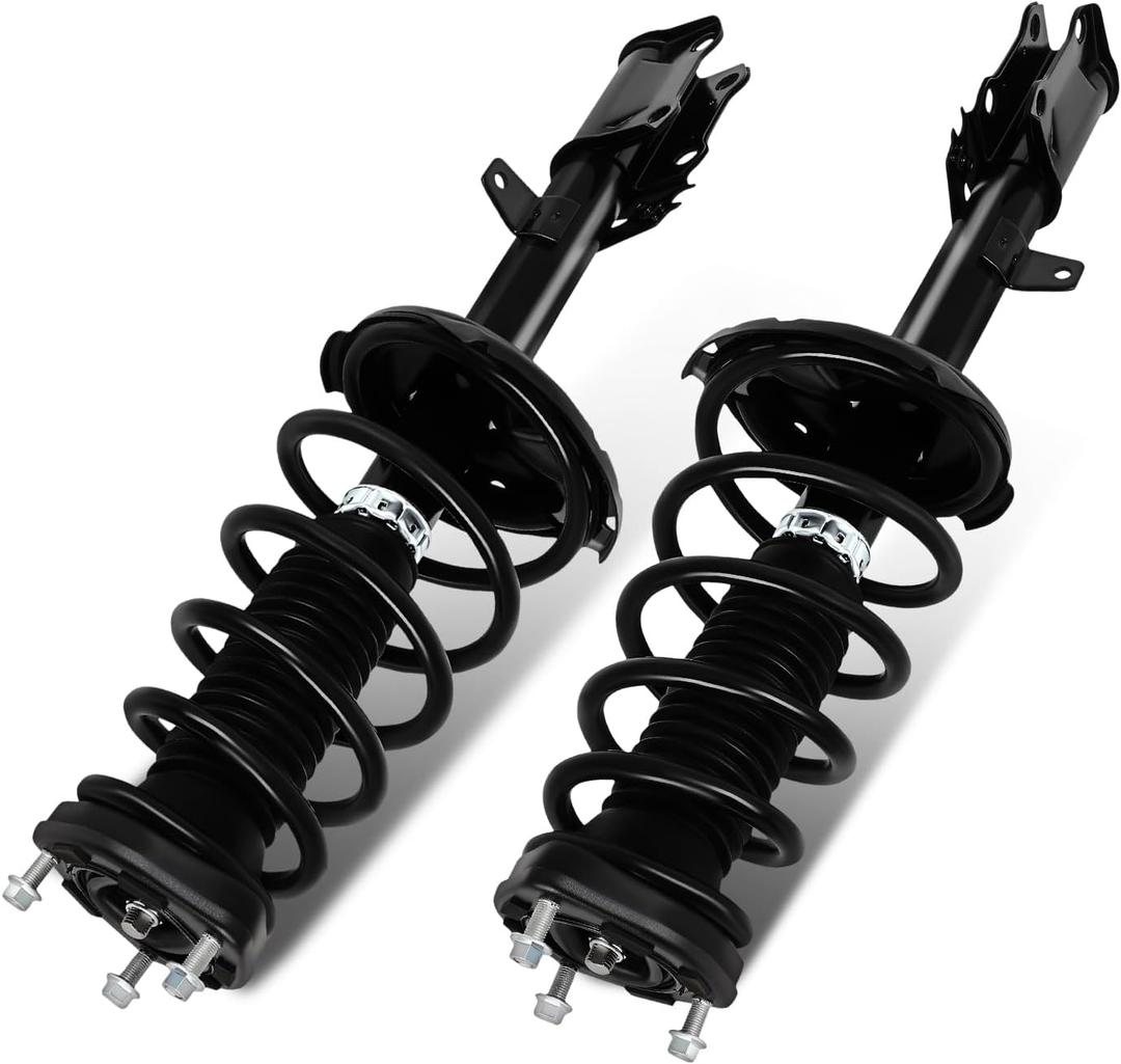 SCITOO Rear Complete Struts Spring Assembly Shocks Struts Fits 2008-2013 for Toyota Highlander 2013-2015 for Toyota Venza 172485 172486 - Set of 2