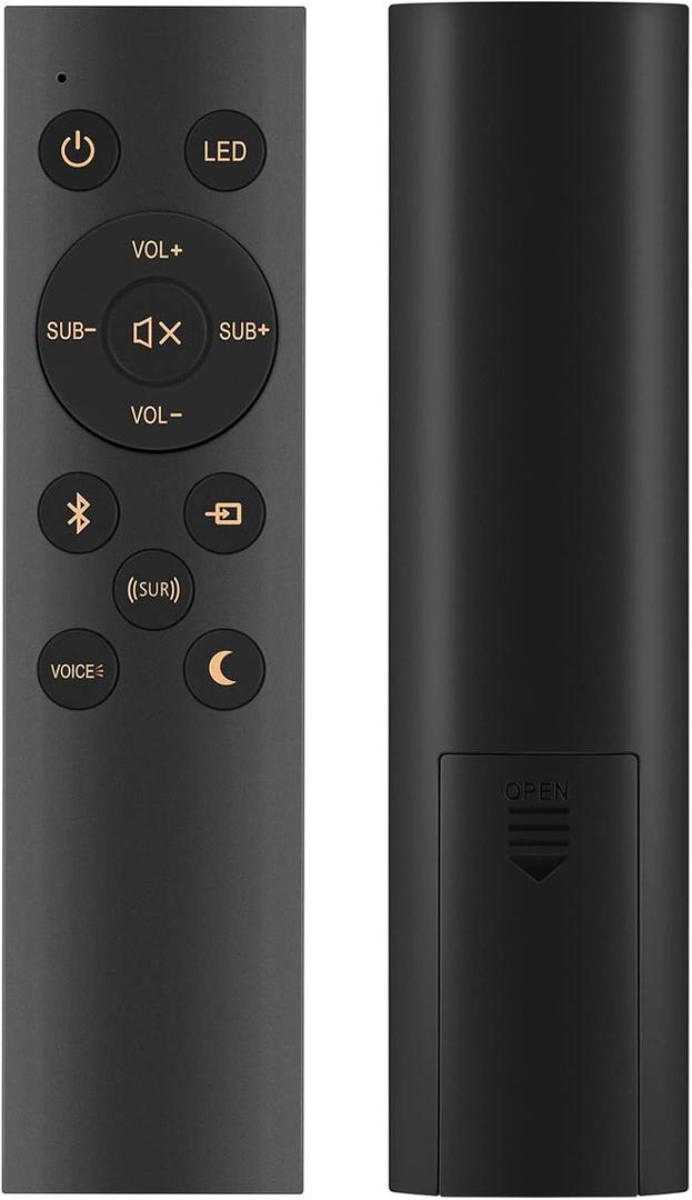 1067744 New Replacement Sound Bar Remote Control Controller fit for Klipsch Cinema 400 2.1 Sound Bar SoundBar Home Theater System