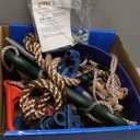 Gym1 6-Piece Doorway Gym Indoor Playground - 6-Piece, Blue - Indoor Playset with Sensory Swing, Pull-Up Bar & Rings, Trapeze, Ladder & Knotted Rope