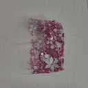 Noble Pure Handmade Beaded Crystal Rose Red AB Patches Sew on Rhinestones with Stones Sequins Beads Applique Designs Patches Sewing for DIY Wedding Dress Trim 30x60cm (Pink)