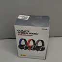 COOSII AC01 Headphones Wired Over Ear, Corded Stereo Headsets with Microphone Volume Control for Adults Teens Kids 3.5mm for Cellphones, Tablets, Laptop, Chromebook (Black Grey)