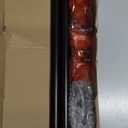 Curtain Rods No Drilling 48 to 84 Inch, 5/8 Inch Diameter No Drill Drapery Rod Set with Adhesive Brackets and Twiested Cage Finals, Bedroom Apartment Renter Friendly, Black