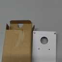 Holicfun Vinyl Siding Mount for Eufy PoE Bullet-PTZ Cam S4, Aluminum Alloy, No Drill Installation