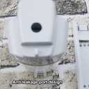 Cyrank Manual Soap Dispenser, Wall Soap Dispenser 350ml Hand Soap Dispenser Wall Mount Commercial Soap Dispenser for Bathroom Kitchen Hotel(White)