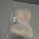 Strapless Bra Non-Slip No Underwire Padded Bandeau Multiway Smoothing Bras Convertible Straps (32D, White)