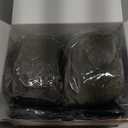 Sunany Inflatable Foot Rest Pillow for Airplane - Kids/Adults - Adjustable Height Cushions, to Sleep While Traveling, Suitable for Office, Home, and Any TravelDark Grey, 2 Pack