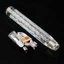Geevorks LED Shift Knob, 30cm Crystal Transparent Bubble Gear Shifter Multicolor Gradient- Universal Shifter Knobs Automotive Interior Accessories