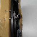 CASIMR Plant Stand Indoor Outdoor, Metal Rustproof Flower Shelf 2 Tier 23.9 inch, Tall Multiple Plant Pot Holder Rack for Garden Patio Living Room Corner Balcony, Black