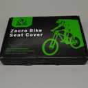 Zacro Bike Seat Cushion - Gel Padded Bike Seat Cover for Men Women Comfort, Extra Soft Exercise Bicycle Seat Compatible with Peloton, Outdoor & Indoor Bike Saddles (Black)