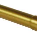 18 Gauge Brass Slip Joint Extension Tube 1-1/4 OD x 8 with Nut and Rubber Washer, P Trap Extension Tube, Sink Drain Tailpiece Tube Extension Heavy Duty, Brushed Brass Gold