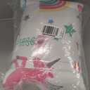 Jay Franco Unicorn Rainbow 4 Piece Twin Bed Set  Includes Comforter & Sheet Set  Super Soft Fade Resistant Microfiber