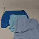 Gradient Blue Arch Backdrop Cover 7.2FT 6.6FT 6FT Arch Covers Stretchy Backdrop Set of 3, Party Arch Cover Spandex Fitted Under The Sea Fabric Arch Covers for Baby Shower Birthday Wedding Decoration