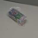 Candywood Rainbow Acrylic Gem Cubes Blocks Children Educational Sensory Training Crystal Toys Baby Learn Color Light Shadow Stacking Toys (20-Pcs)