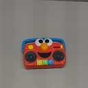 Sesame Street Elmo Take Along Boombox with Lights & Sounds, 5.5-inch Interactive Toy, Learning and Education, Kids Toys for Ages 2 Up by Just Play