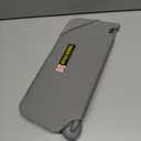 Left Driver Side Sun Visor for Honda Accord 2008 2009 2010 2011 2012 2013 2014 2015 2016 2017, Replacement Assembly 83280-TA5-A71ZA 83280-TA5-A51ZA (Gray)